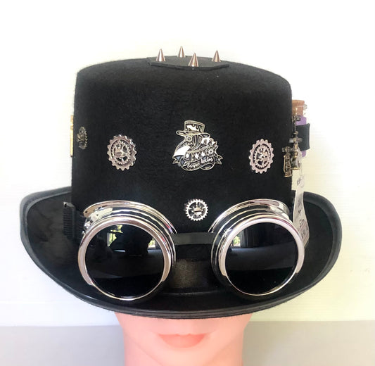 Steampunk Style Hat with Goggles (Item #540)