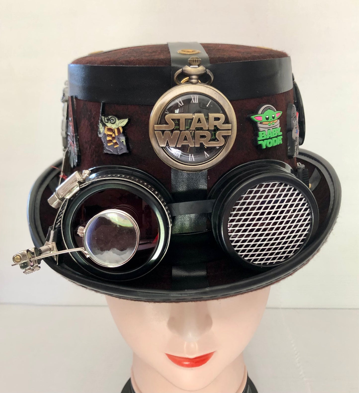 Steampunk Style Hat (Starwars Theme) with Goggles (Item #507)