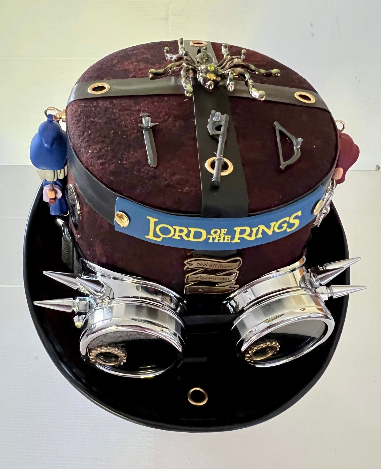 Steampunk Style Hat (Lord of the Rings Theme) with Goggles (Item #418)