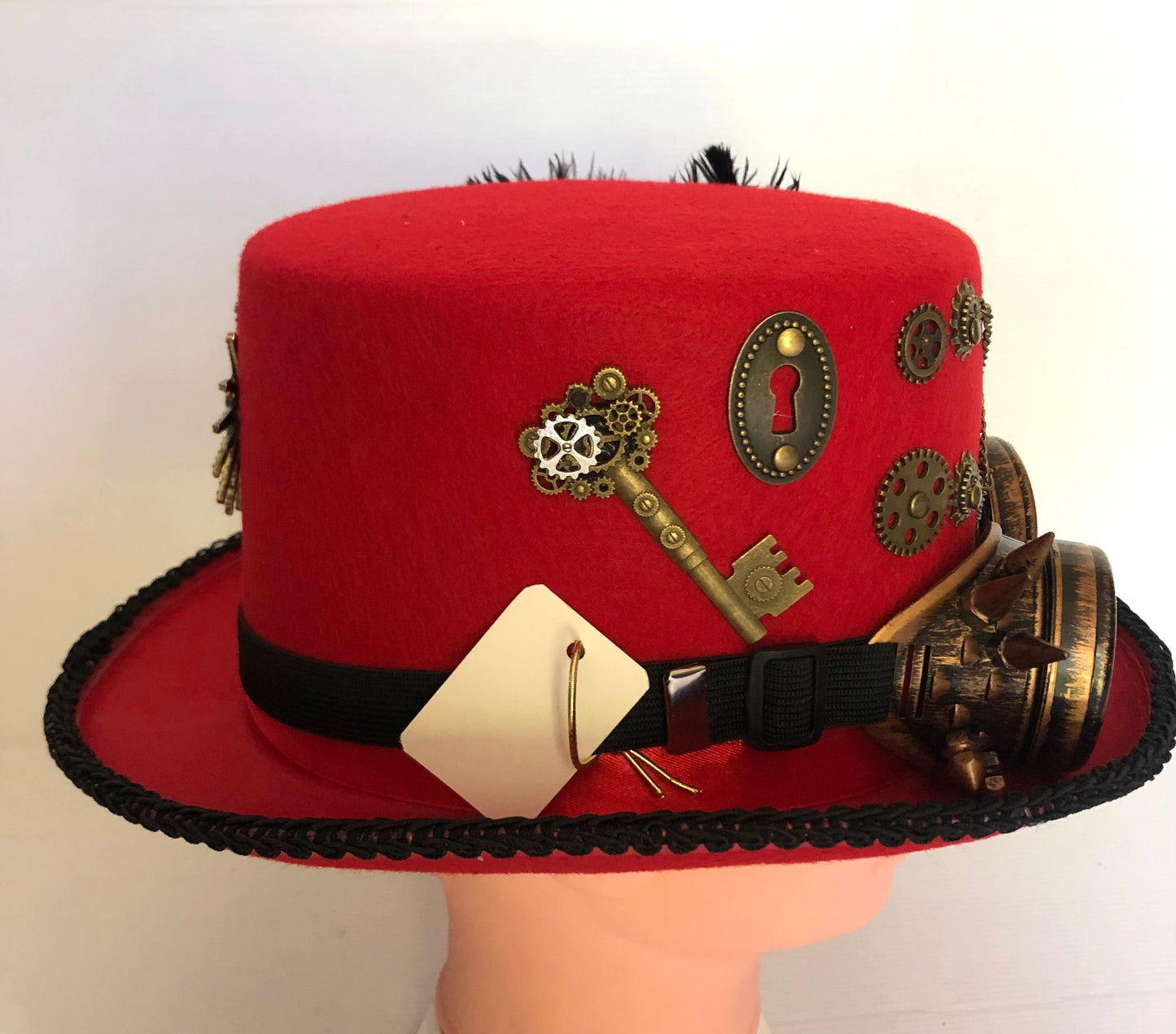 Steampunk Style Hat with Goggles (Item #543)