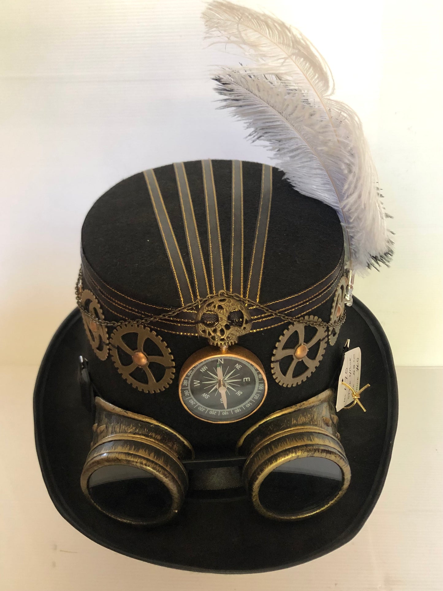 Steampunk Style Hat with Goggles (Item #475)