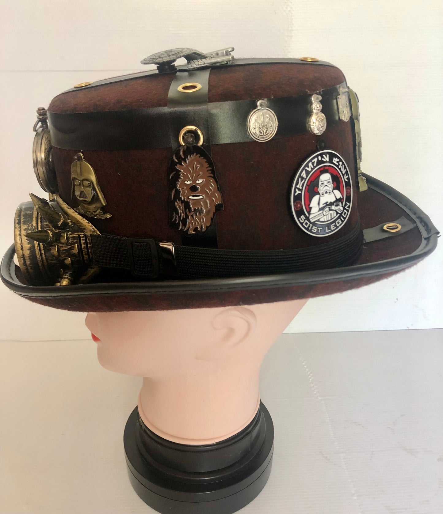 Steampunk Style Hat (Star Wars Theme) with Goggles (Item # 413)