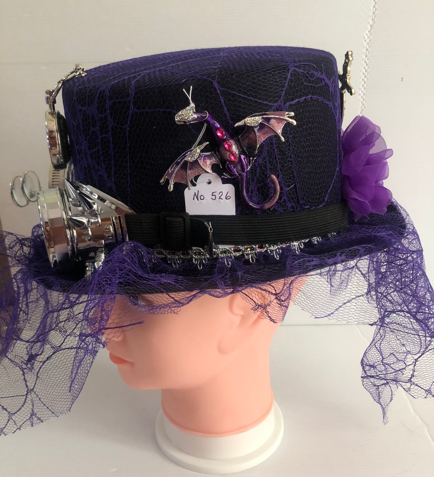 Steampunk Style Hat with Goggles (Item #526)