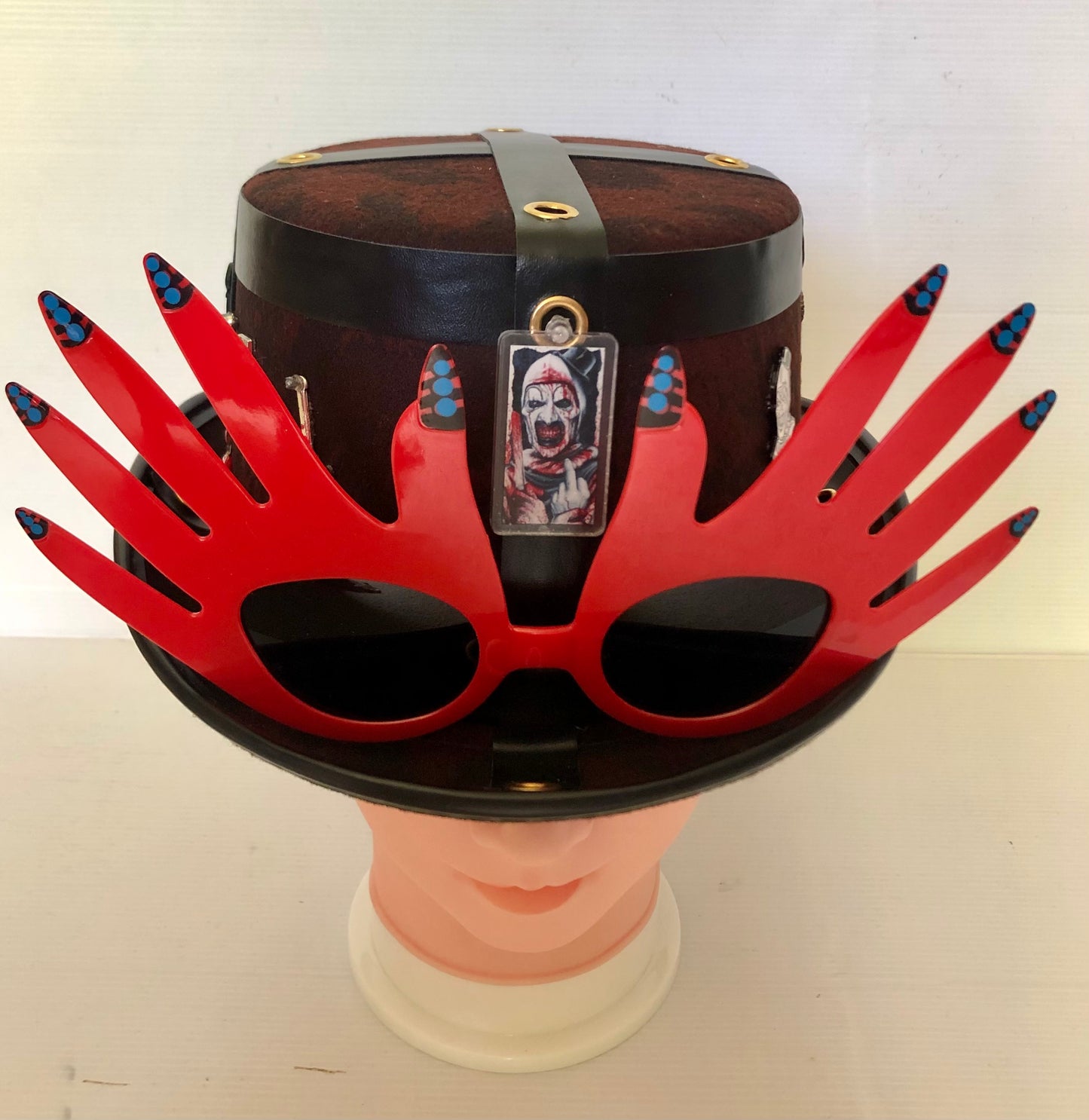 Steampunk Style (Art the Clown Theme) with Plastic Hand Glasses (Item # 550)