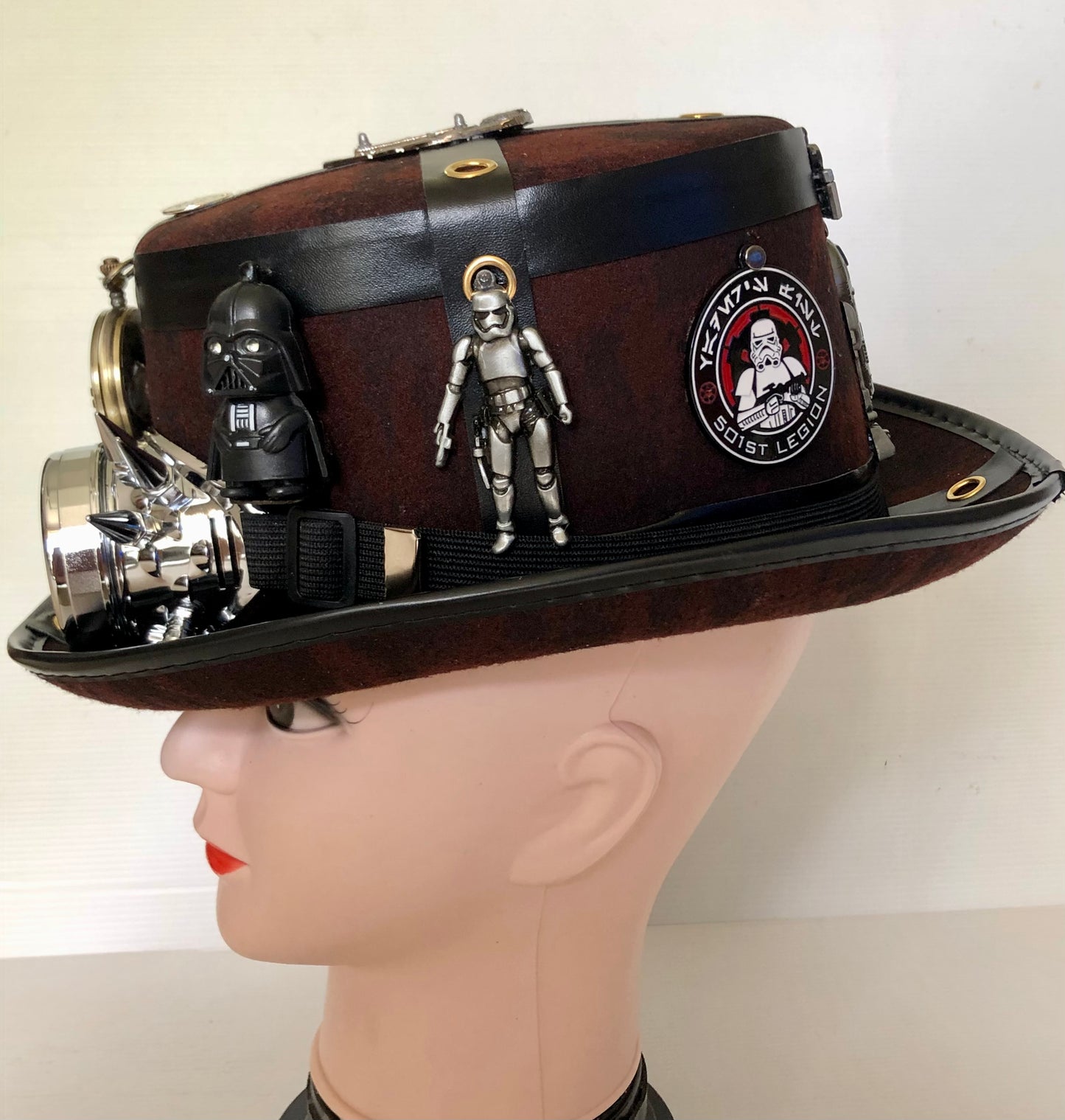 Steampunk Style Hat (Star Wars Theme) with Goggles (Item #420)
