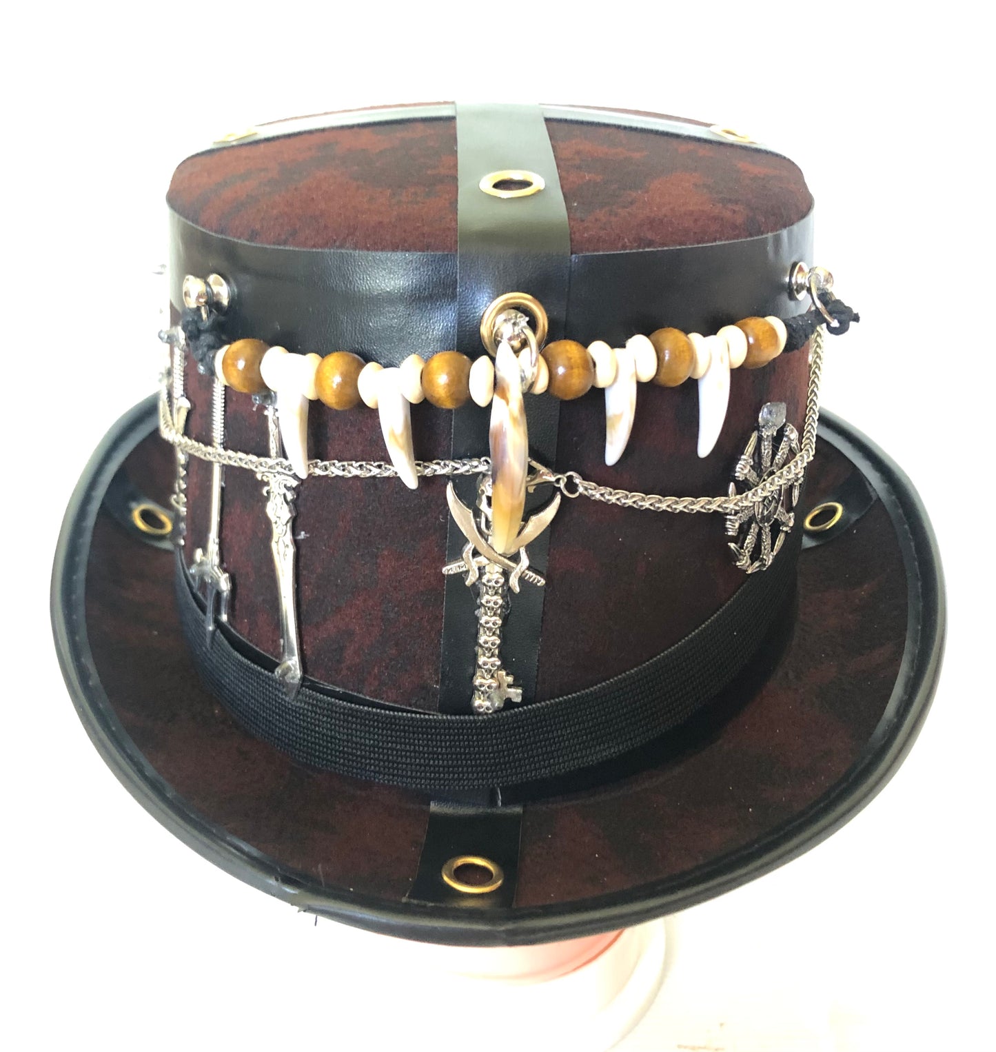 Steampunk Style (Vikings Theme) Hat with Goggles (Item #546)