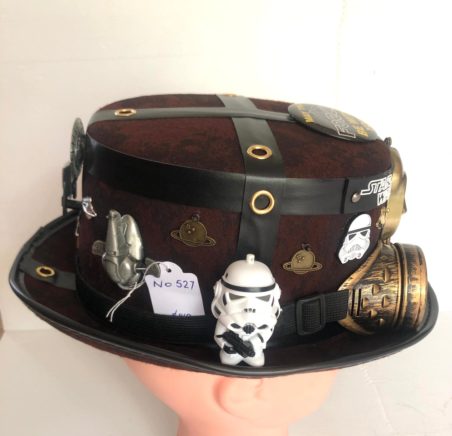 Steampunk Style (Star Wars Theme) Hat with Goggles (Item # 527)