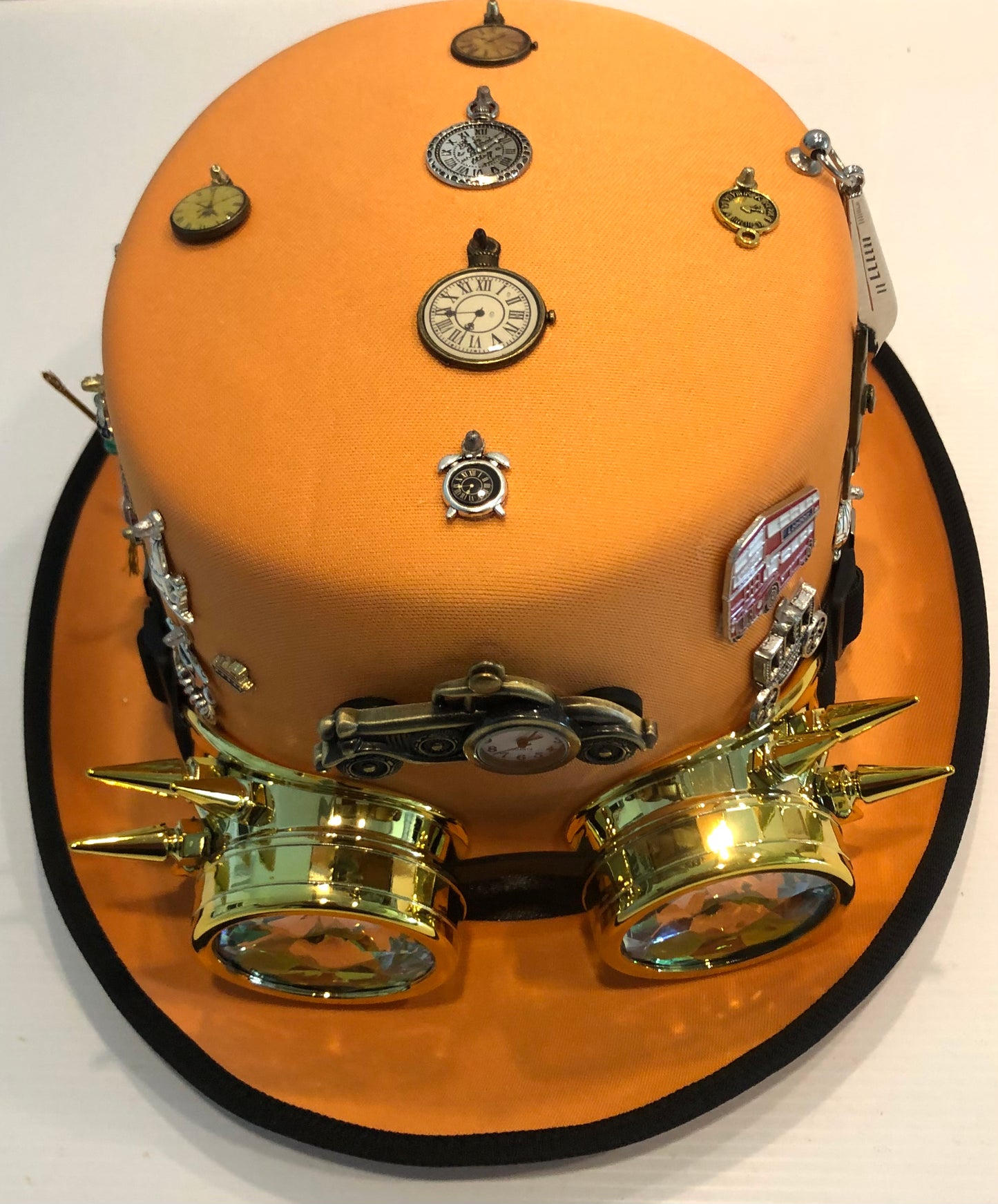 Steampunk Style (Turn Back Time Theme) Hat with Goggles (Item #561)