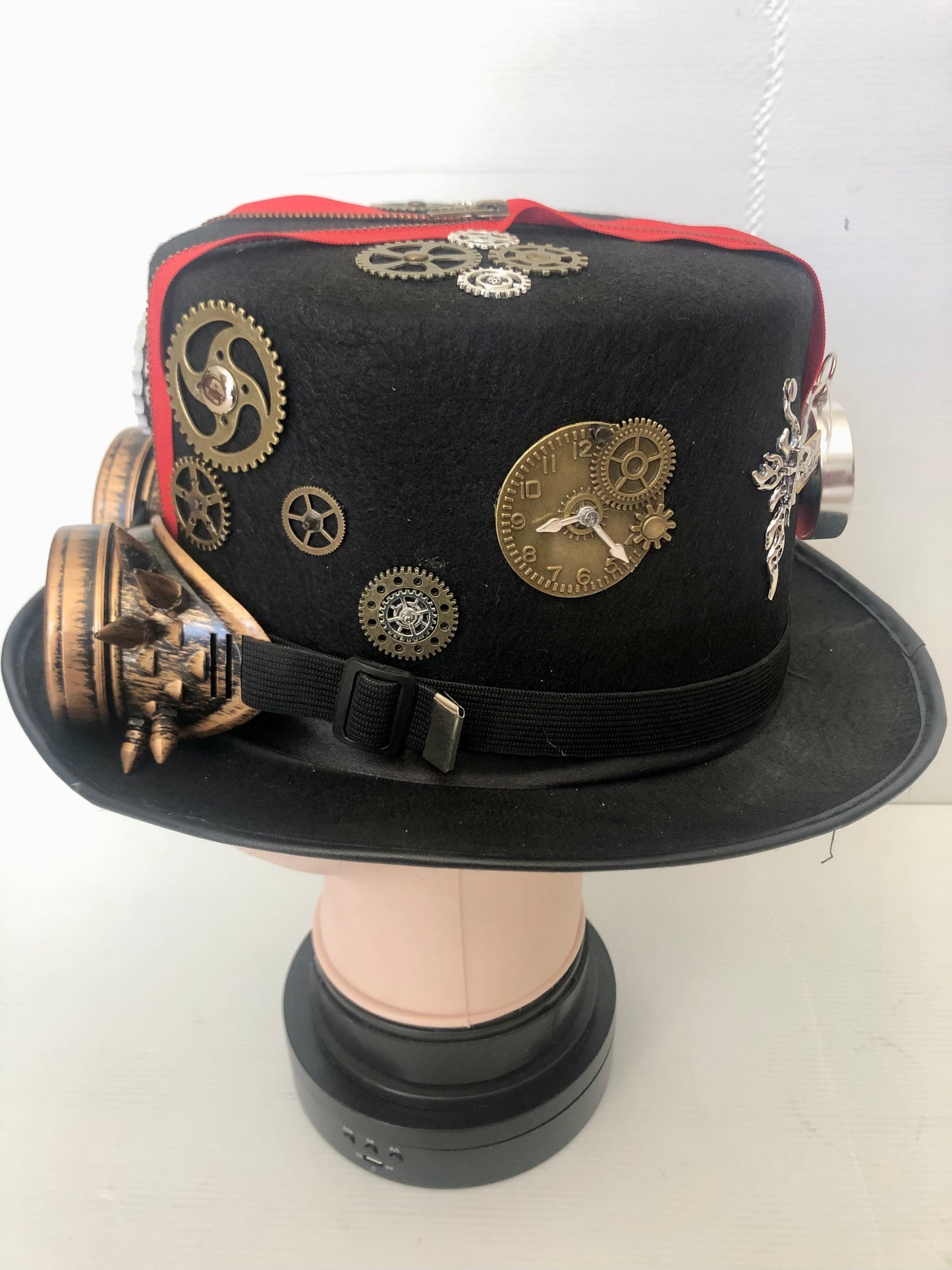 Steampunk Hat with Goggles (Item #372)