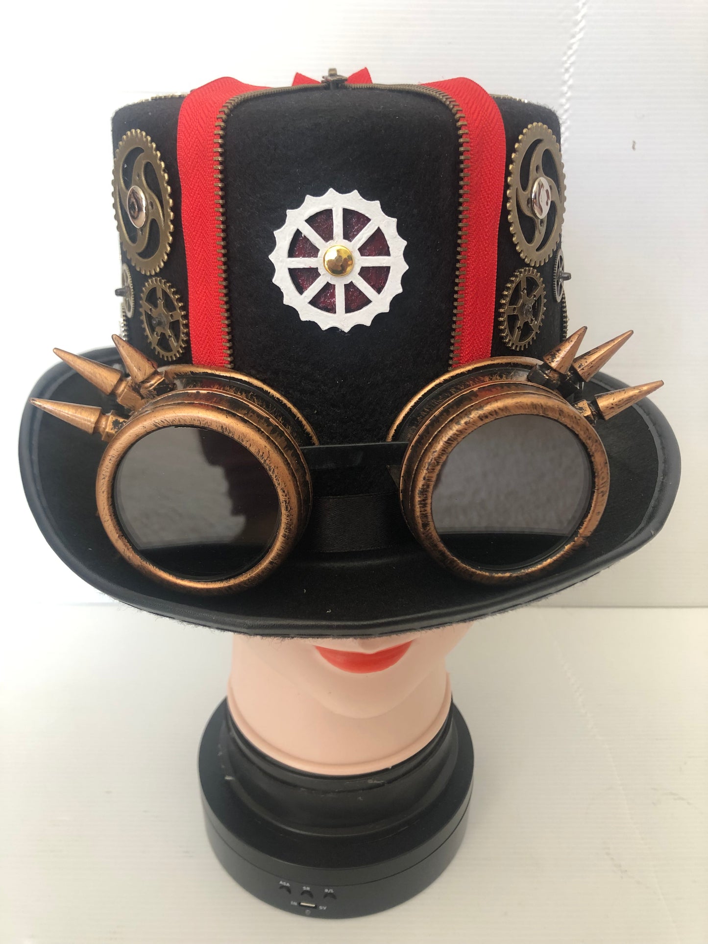 Steampunk Hat with Goggles (Item #372)