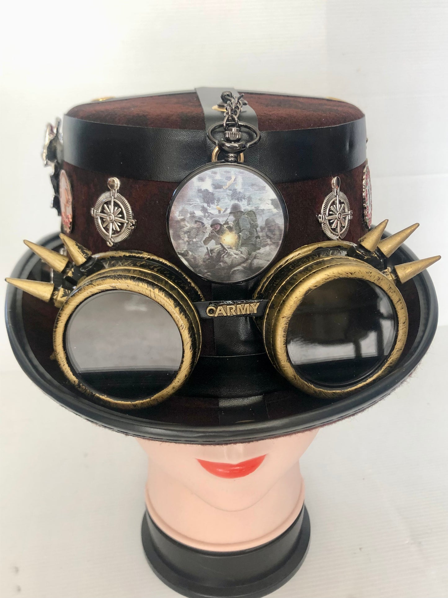 Steampunk Style Anzac Hat (Item #334)