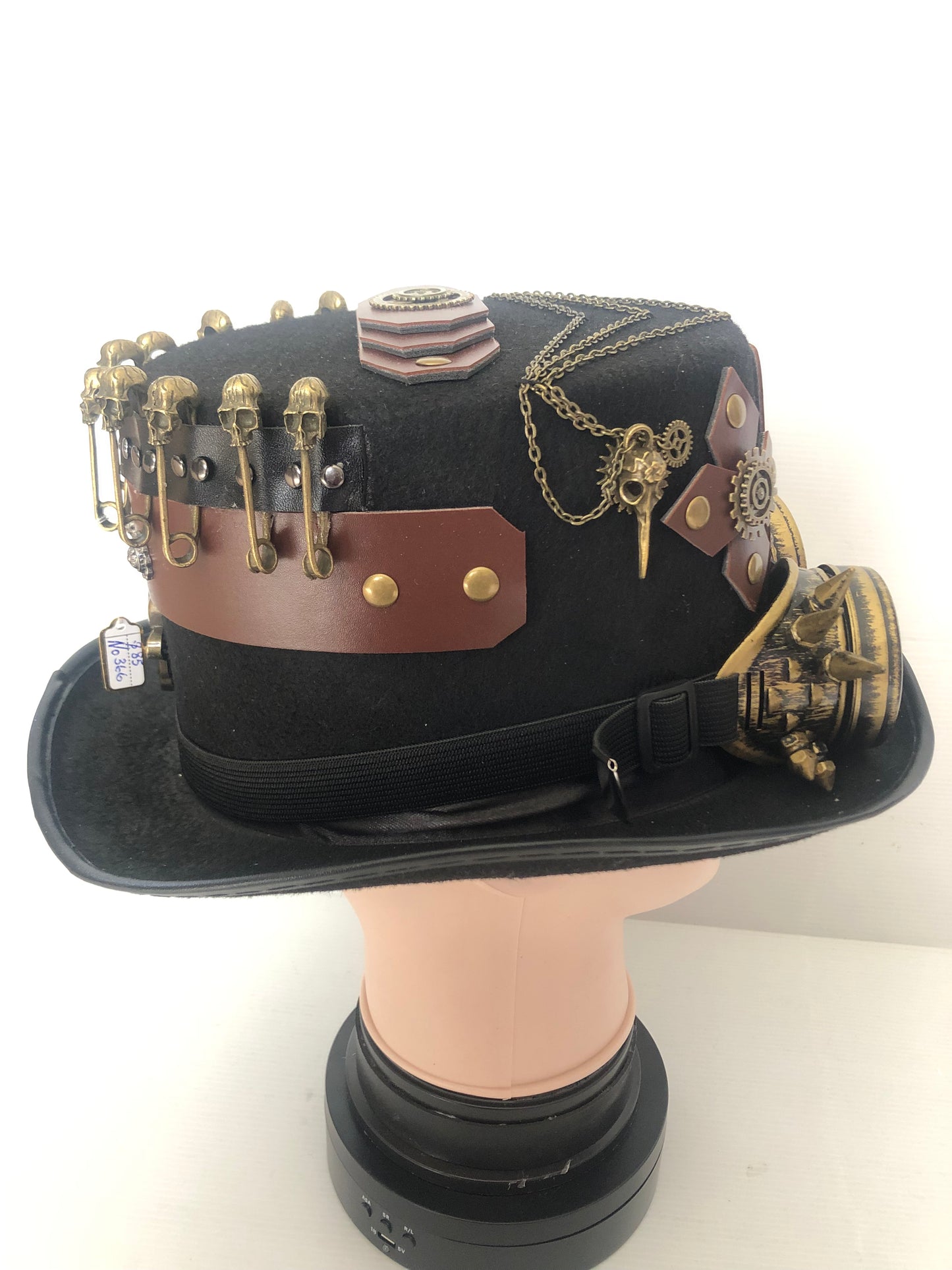 Steampunk Hat with Goggles (Item #366)