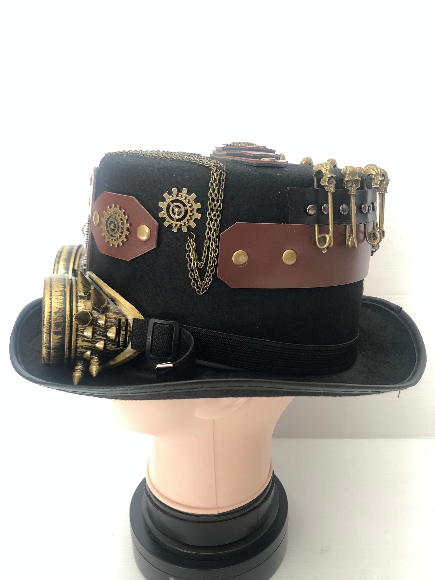 Steampunk Hat with Goggles (Item #366)