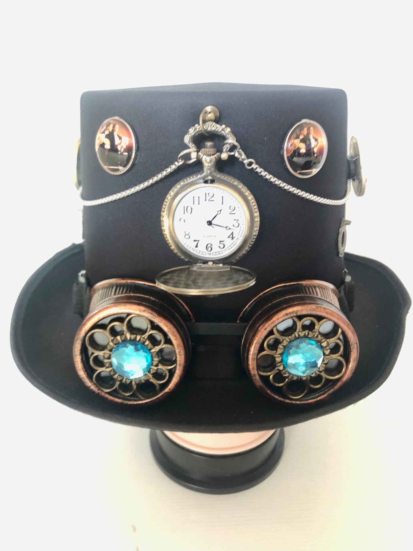 Steampunk Titanic Theme Hat with Goggles (Item #355)