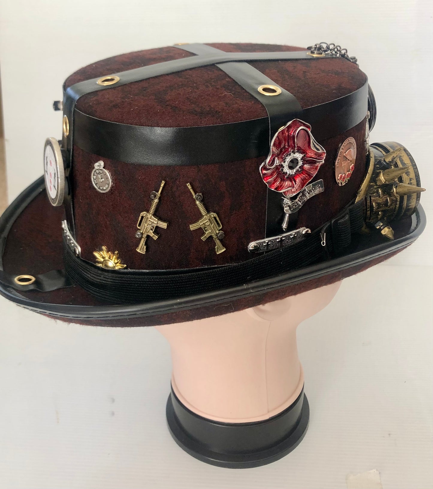 Steampunk Style Anzac Hat (Item #334)