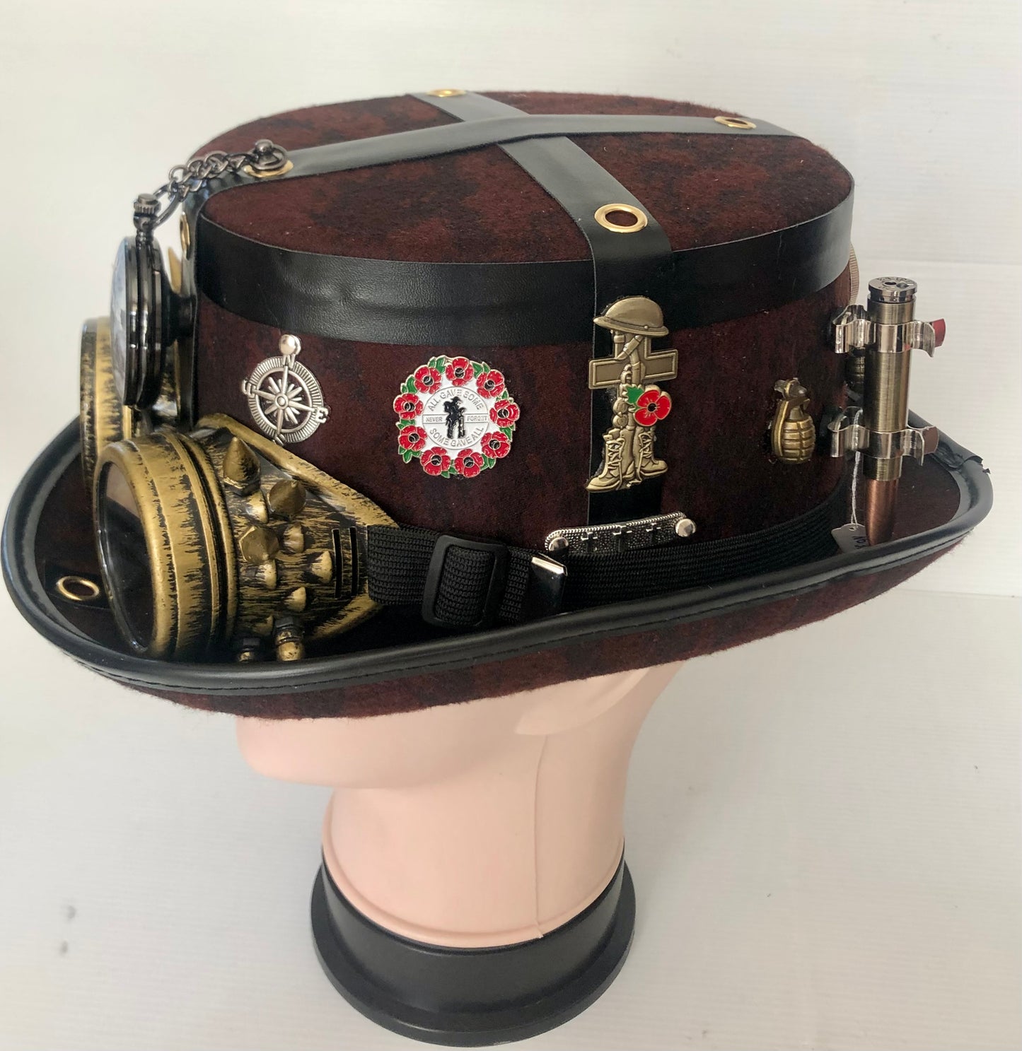 Steampunk Style Anzac Hat (Item #334)