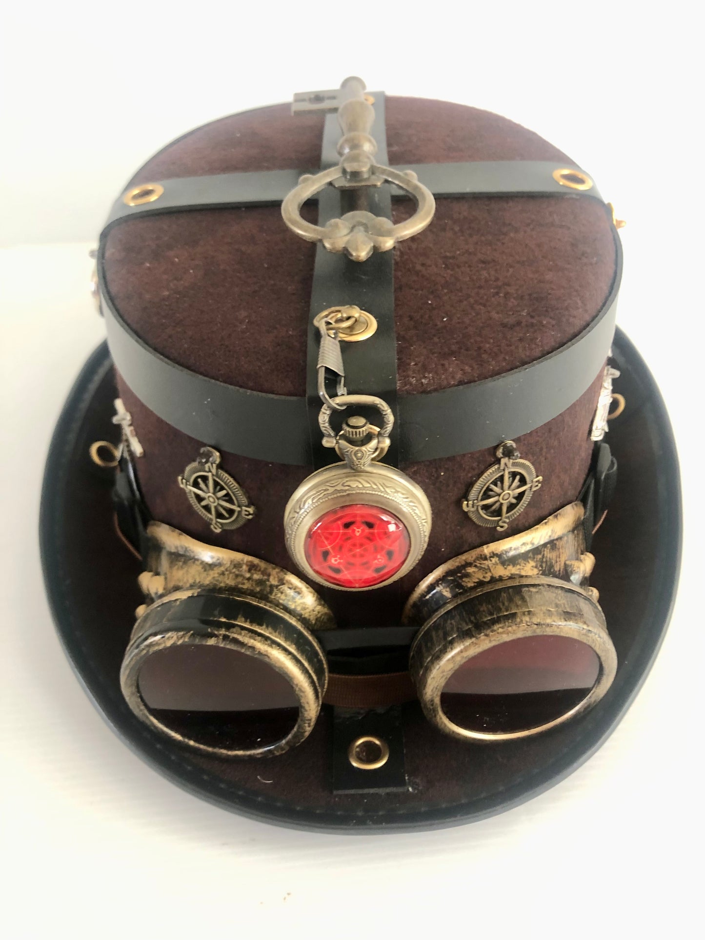 Steampunk Style Hat with Goggles (Item #310)