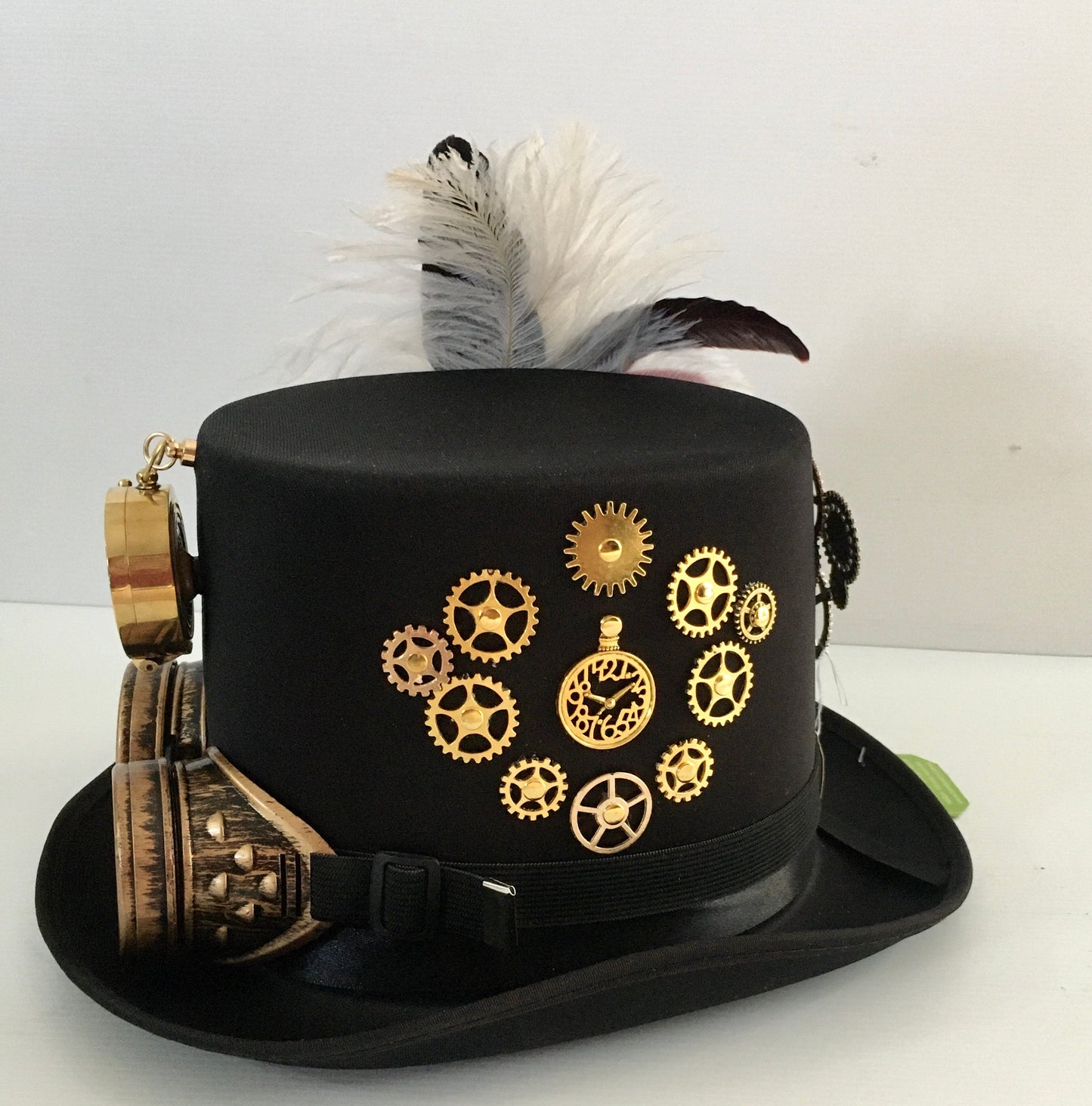 Steampunk Hat with Goggles (Item #NC149)