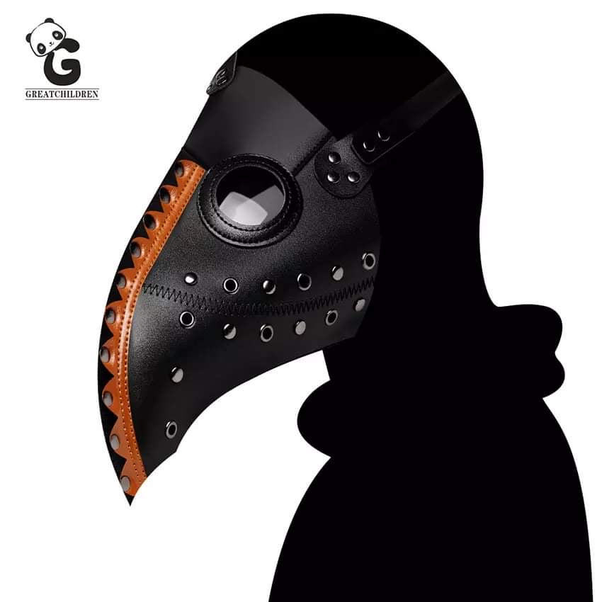 Plague Doctor Leather face mask