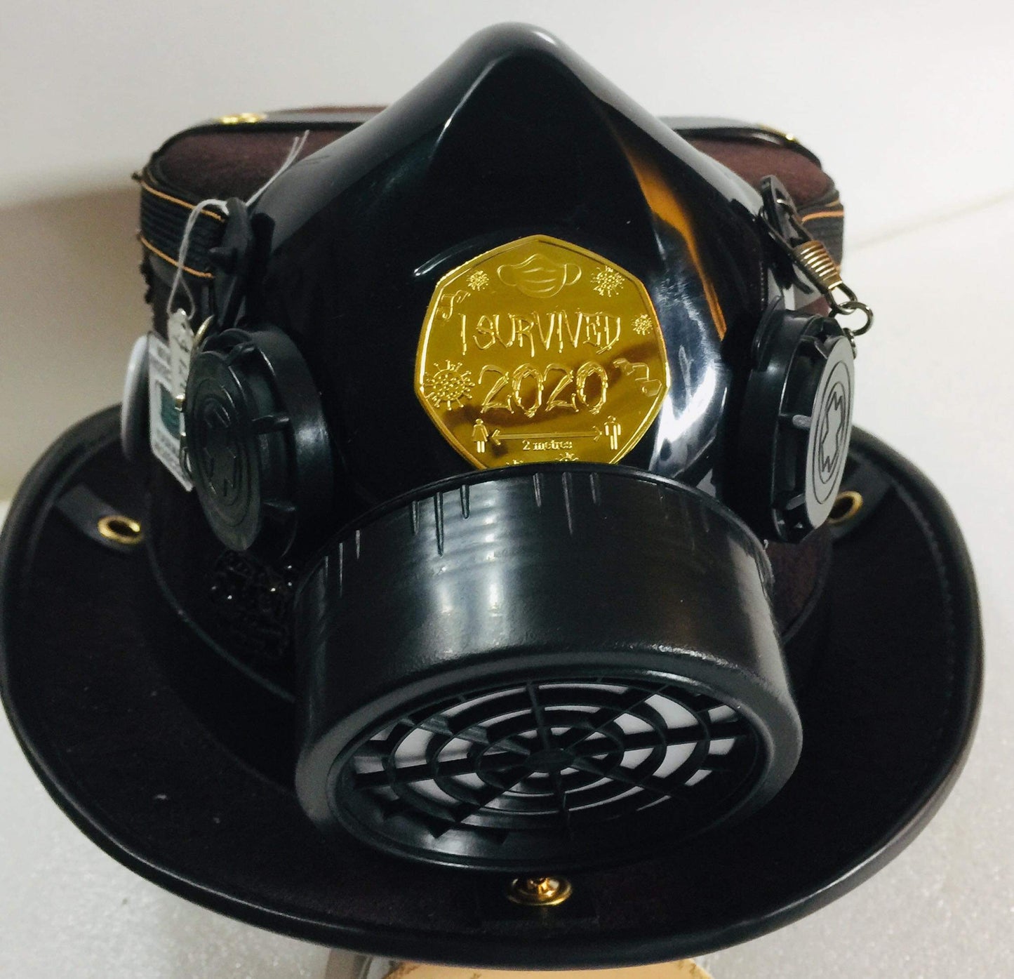 Steampunk hat ( Covid 19 Theme)