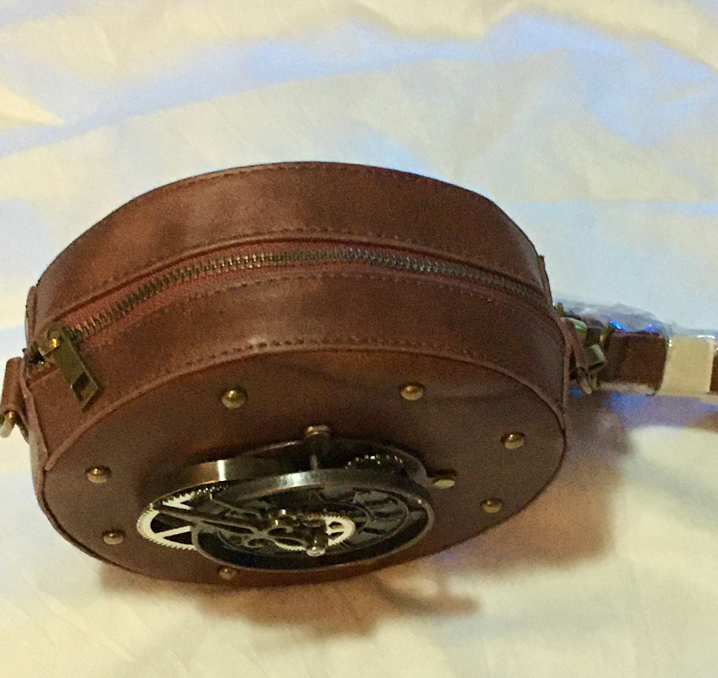 Steampunk shoulder leather bag (Item # PB002)