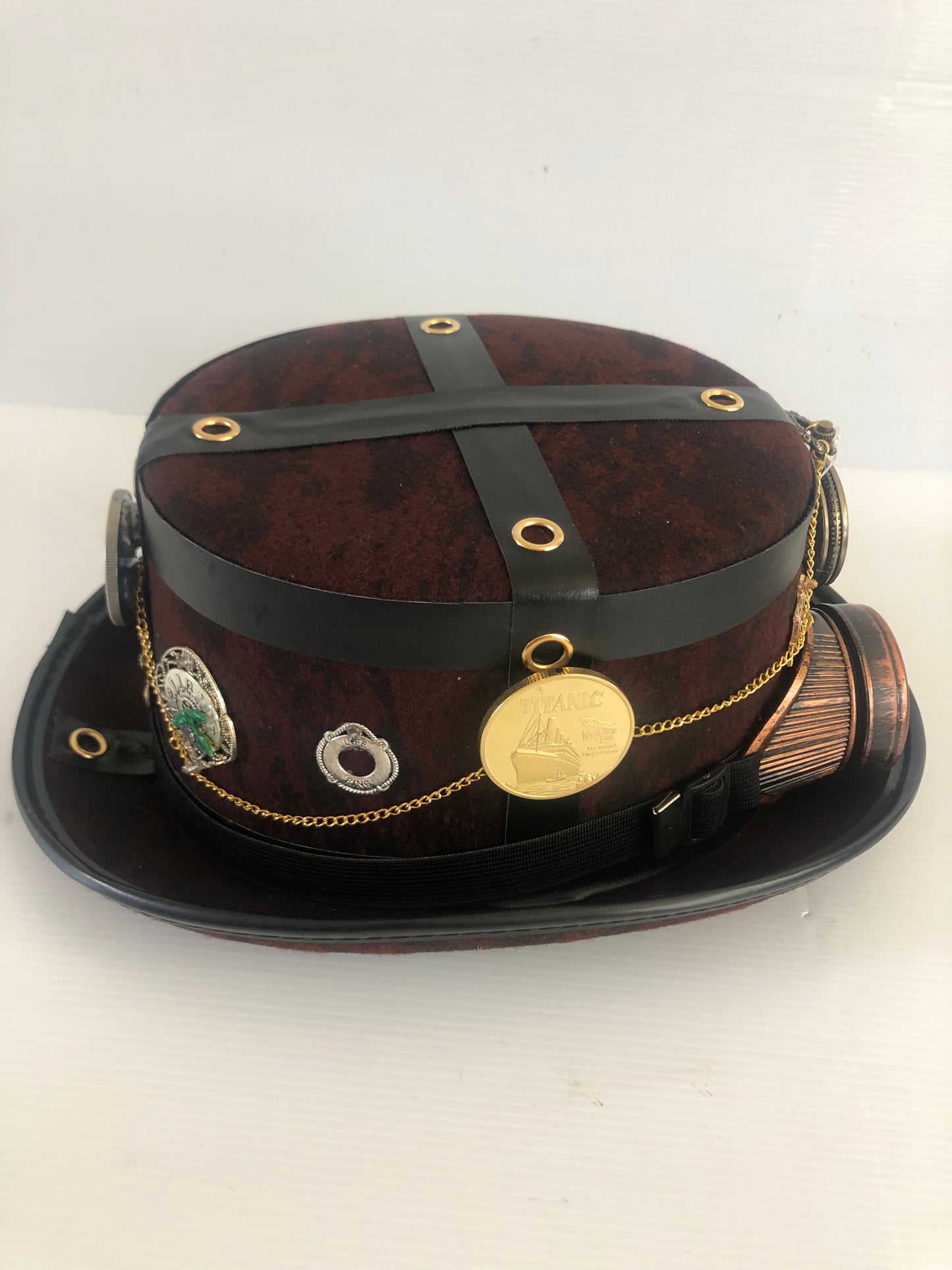 Steampunk Style Hat with Goggles (Item#311)