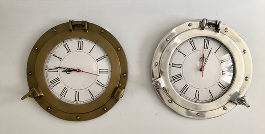 Porthole Clock 11”