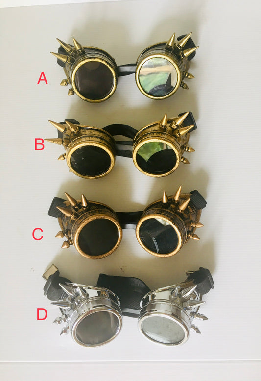 Steampunk goggles ($20 each)