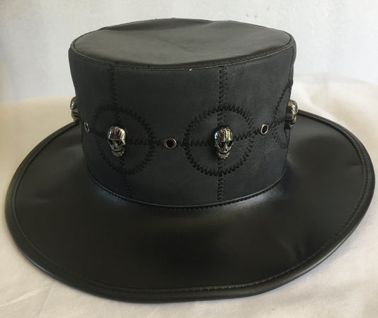 Steampunk Style Leather Hat (PH009)