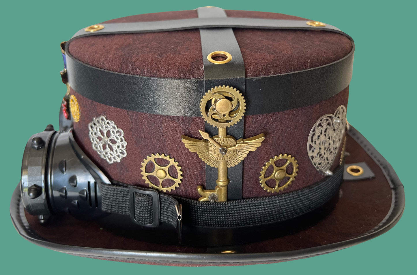 Steampunk Style Hat with Goggles (Item #302)