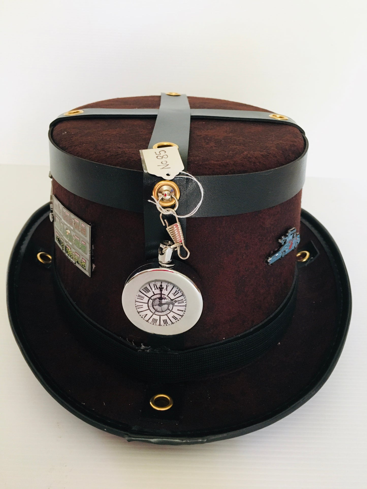 Steampunk hat with goggles (Item #NC85)