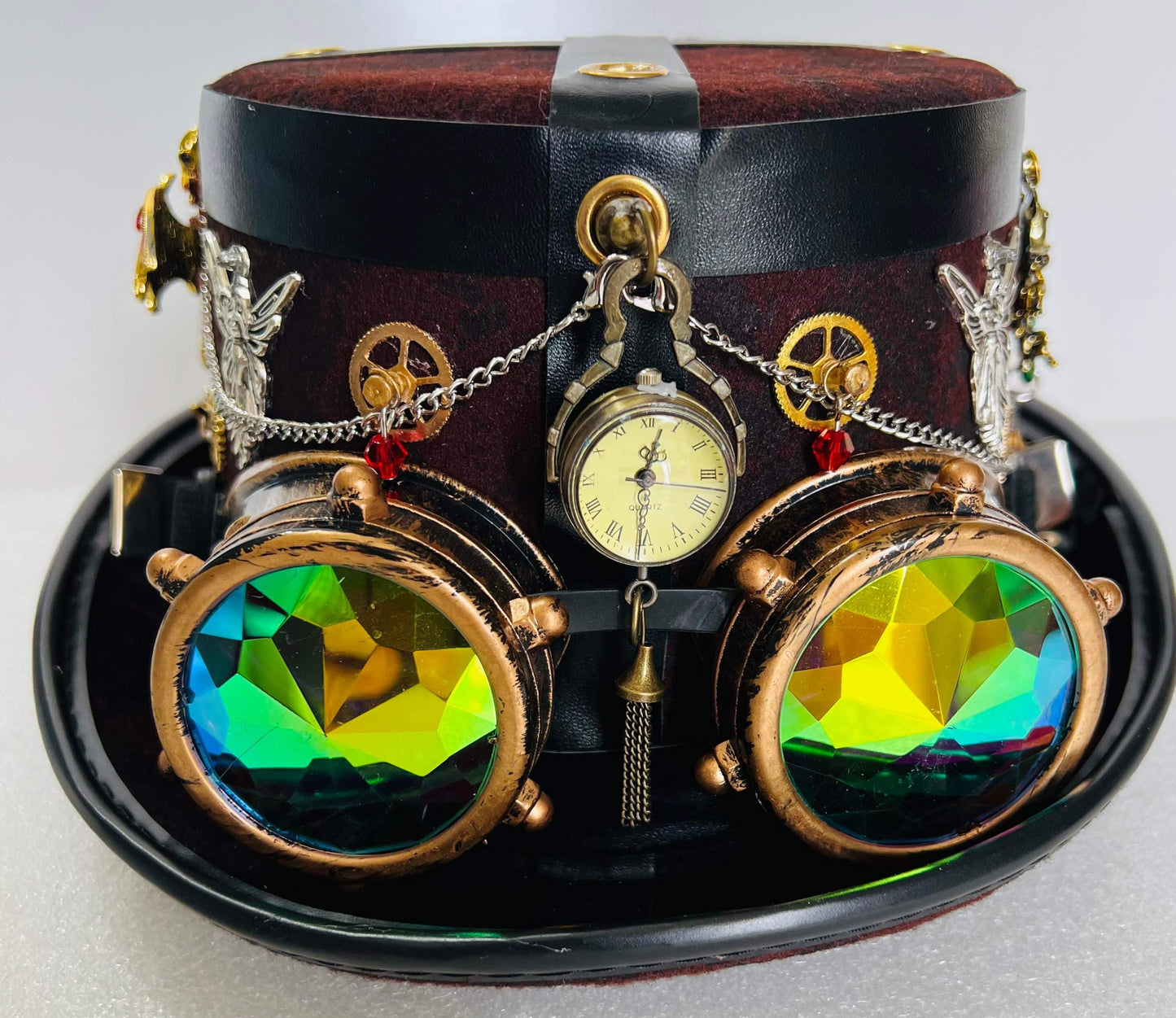 Steampunk Style Hat (Mystical Magical Theme)with Goggles (Item #303)