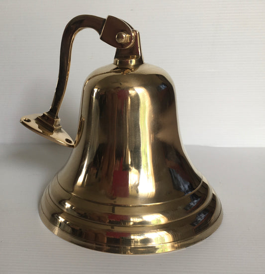 Solid Brass 6”Bell Plain